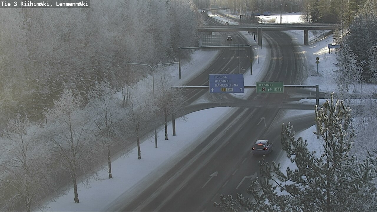 Weather Camera Image Road 3 Riihimäki, Lemmenmäki, Riihimäki, Kanta-Häme