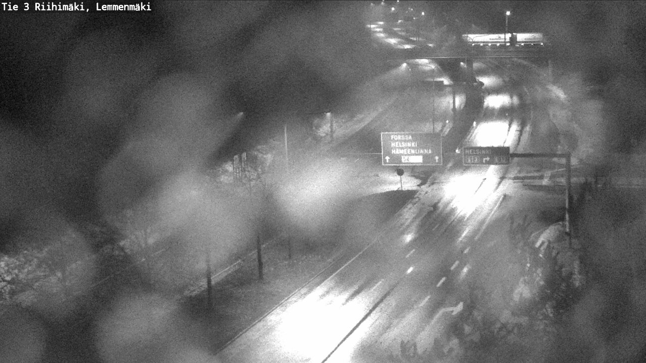 Weather Camera Image Road 3 Riihimäki, Lemmenmäki, Riihimäki, Kanta-Häme