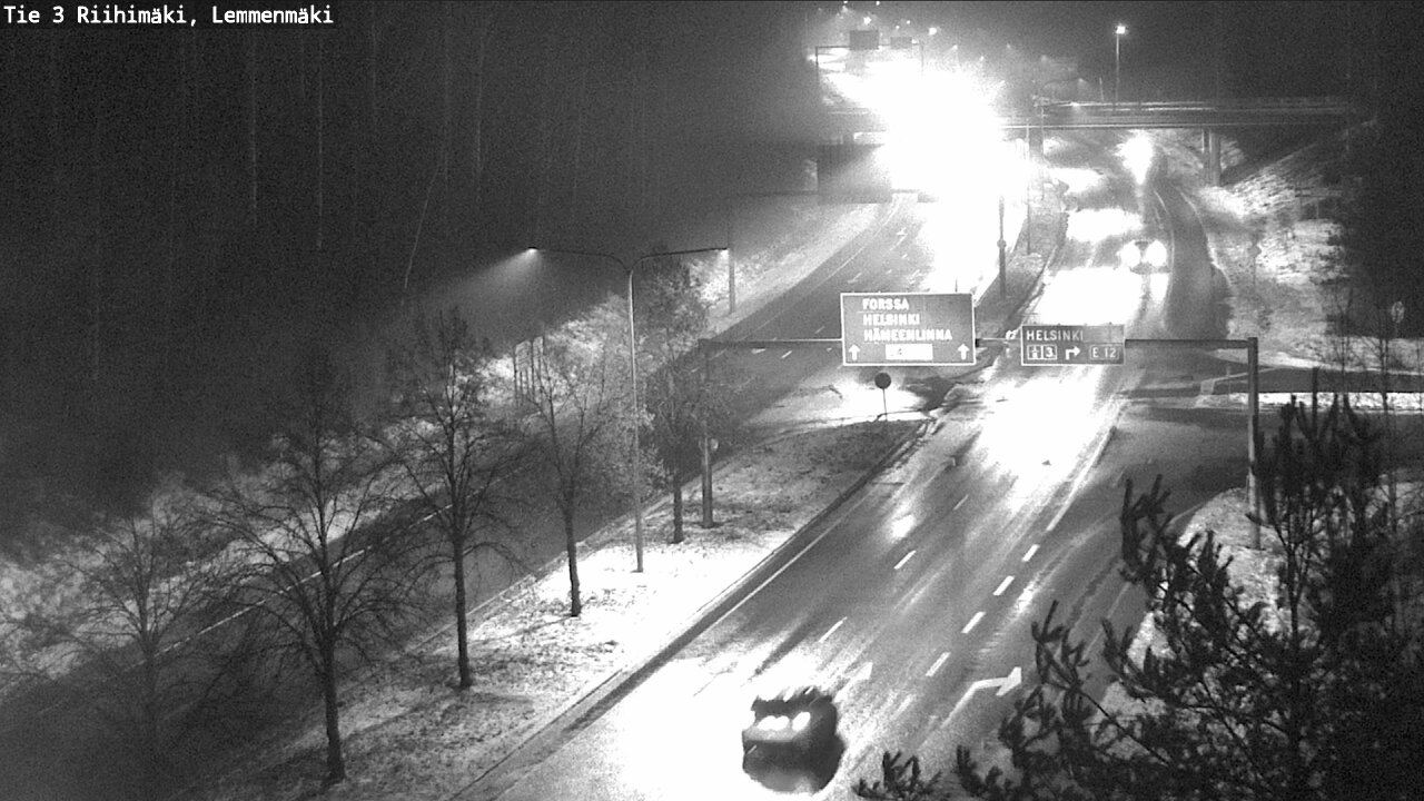 Weather Camera Image Road 3 Riihimäki, Lemmenmäki, Riihimäki, Kanta-Häme