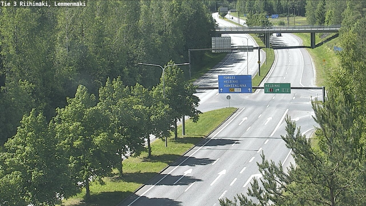 Kelikamerat Kuva Tie 3 Riihimäki, Lemmenmäki, Riihimäki, Kanta-Häme