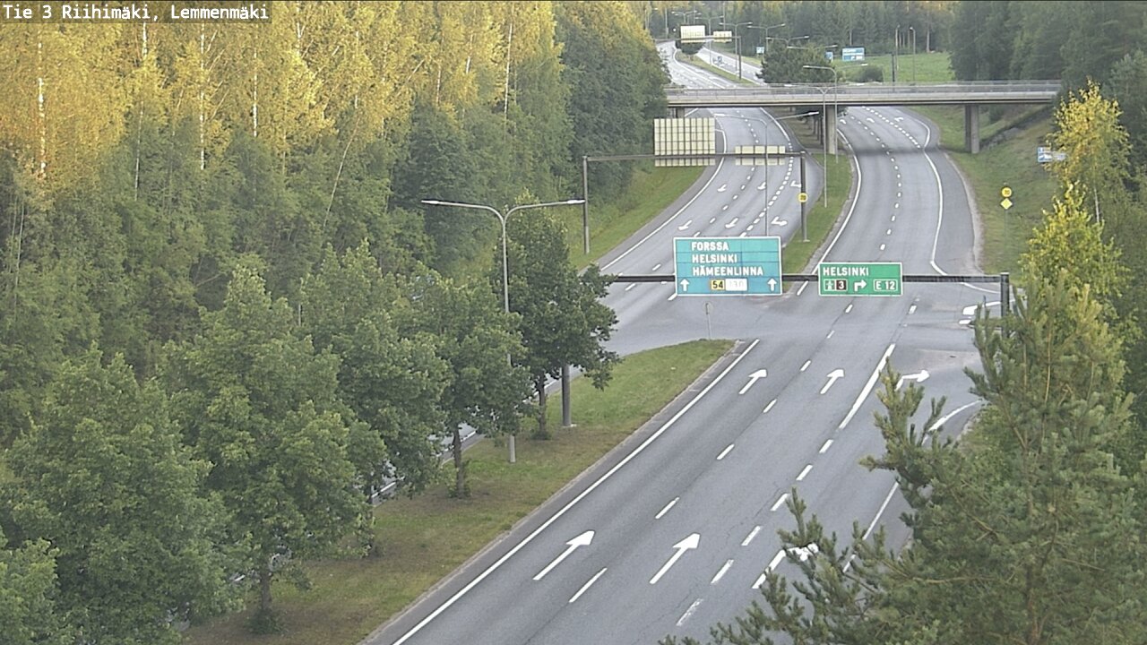 Weather Camera Image Road 3 Riihimäki, Lemmenmäki, Riihimäki, Kanta-Häme