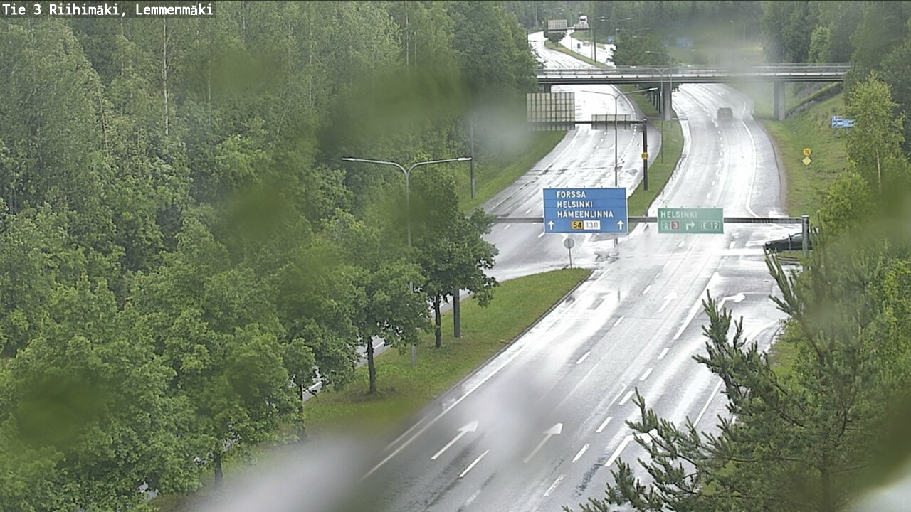 Weather Camera Image Väg 3 Riihimäki, Lemmenmäki, Riihimäki, Kanta-Häme