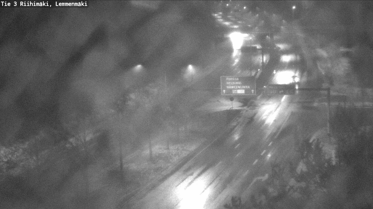 Weather Camera Image Road 3 Riihimäki, Lemmenmäki, Riihimäki, Kanta-Häme