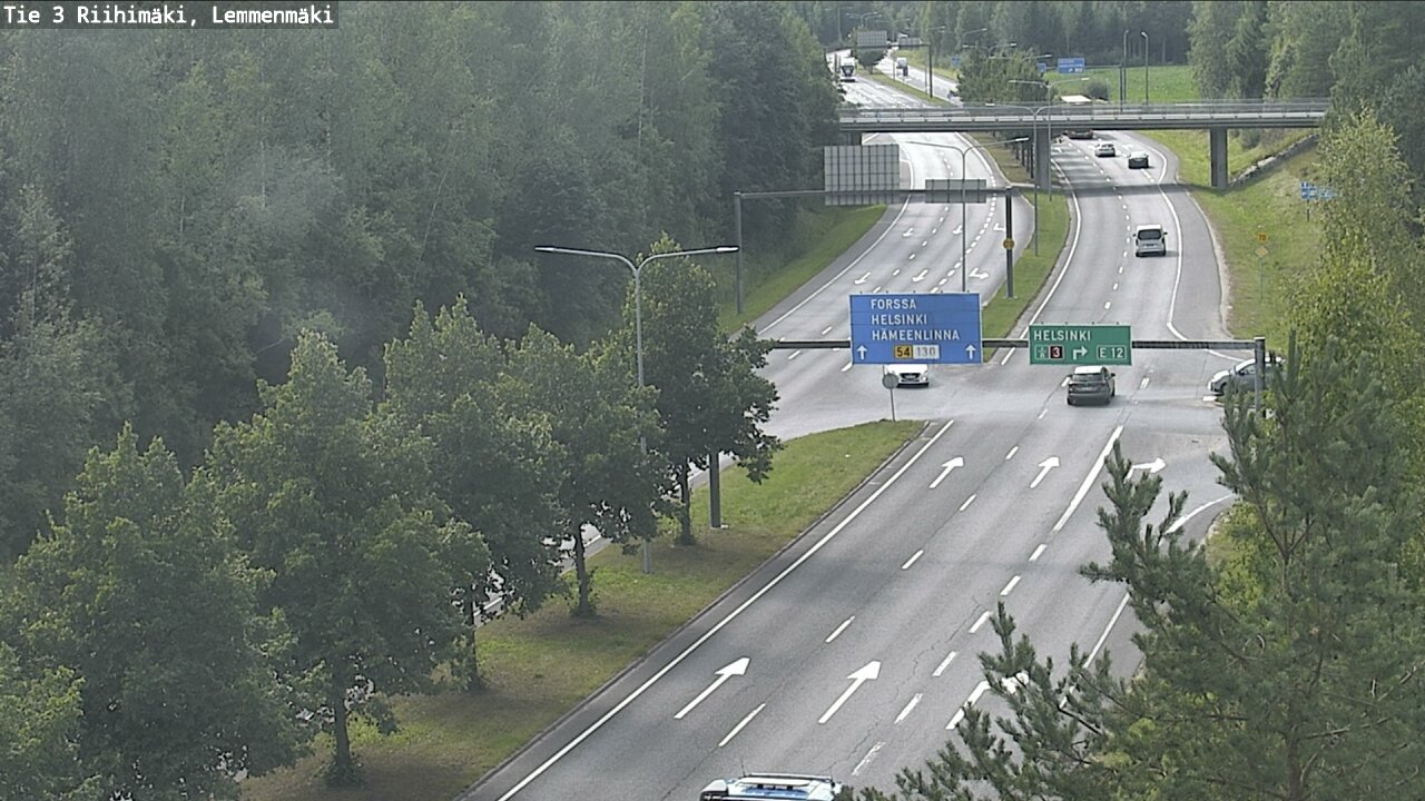 Weather Camera Image Road 3 Riihimäki, Lemmenmäki, Riihimäki, Kanta-Häme