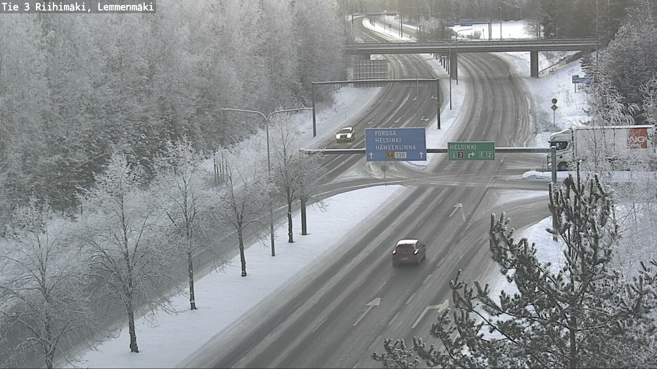 Weather Camera Image Road 3 Riihimäki, Lemmenmäki, Riihimäki, Kanta-Häme