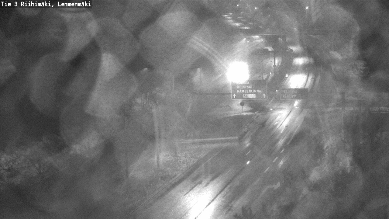 Weather Camera Image Road 3 Riihimäki, Lemmenmäki, Riihimäki, Kanta-Häme