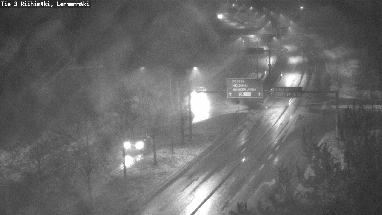 Weather Camera Image Road 3 Riihimäki, Lemmenmäki, Riihimäki, Kanta-Häme