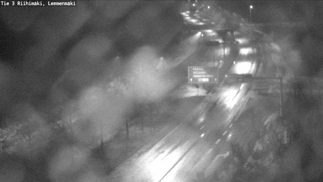 Weather Camera Image Road 3 Riihimäki, Lemmenmäki, Riihimäki, Kanta-Häme