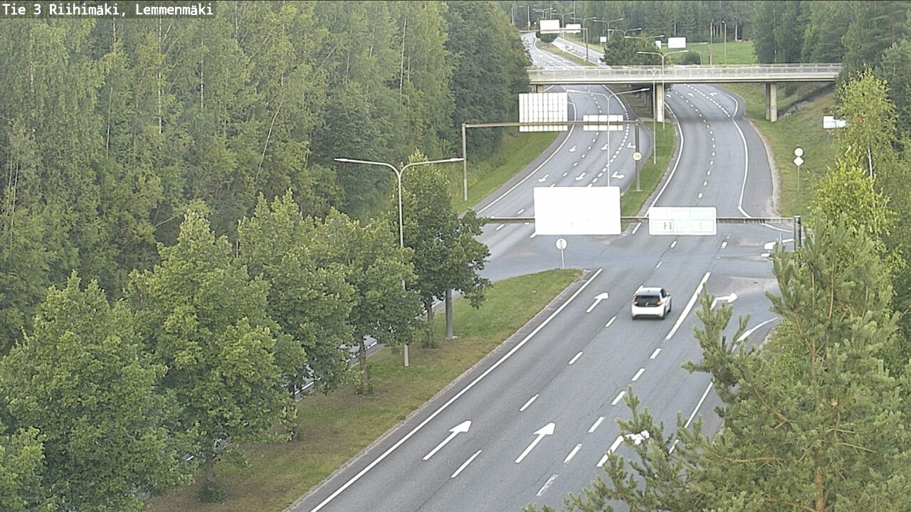 Weather Camera Image Road 3 Riihimäki, Lemmenmäki, Riihimäki, Kanta-Häme