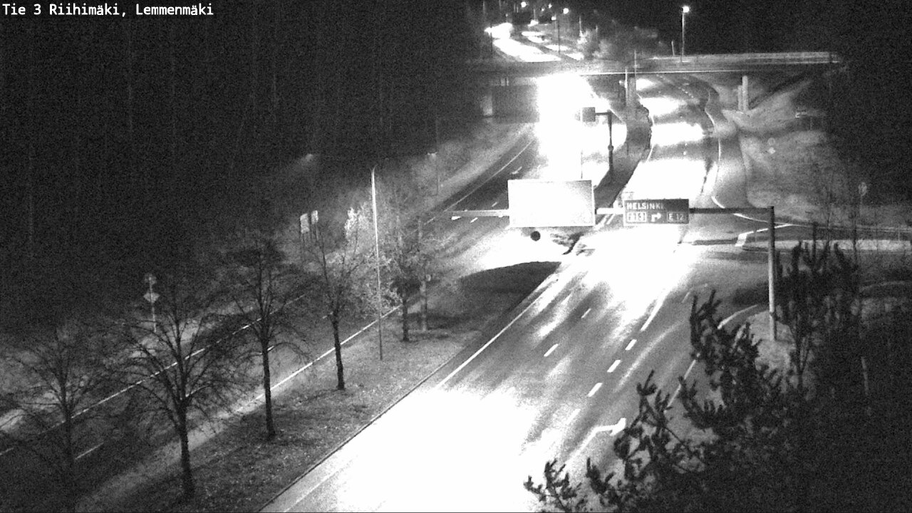 Weather Camera Image Väg 3 Riihimäki, Lemmenmäki, Riihimäki, Kanta-Häme