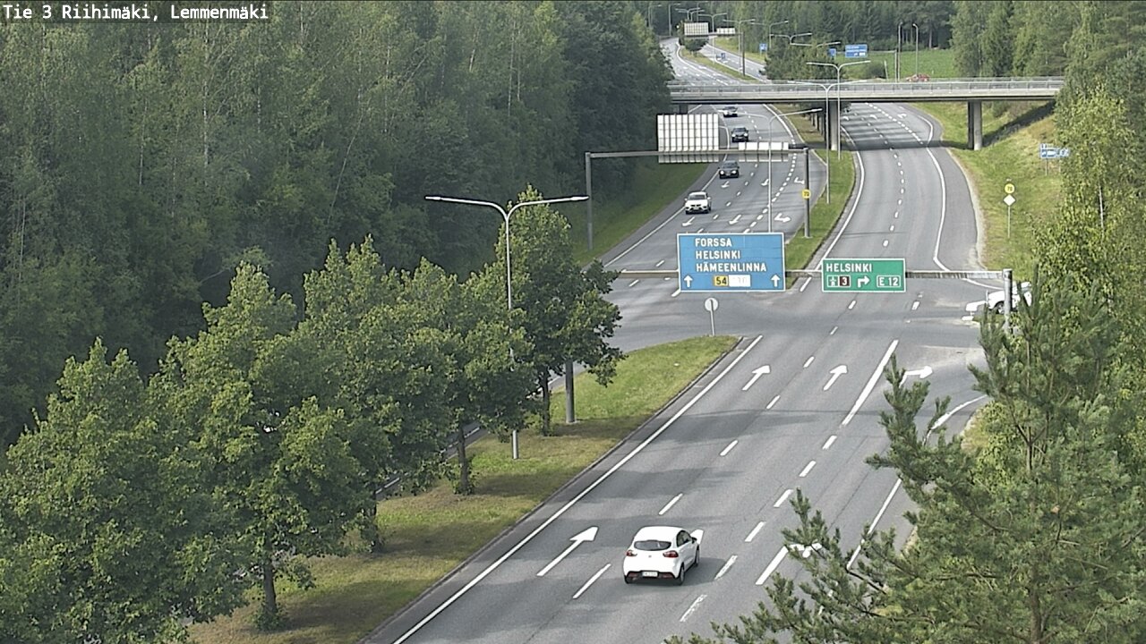 Kelikamerat Kuva Tie 3 Riihimäki, Lemmenmäki, Riihimäki, Kanta-Häme