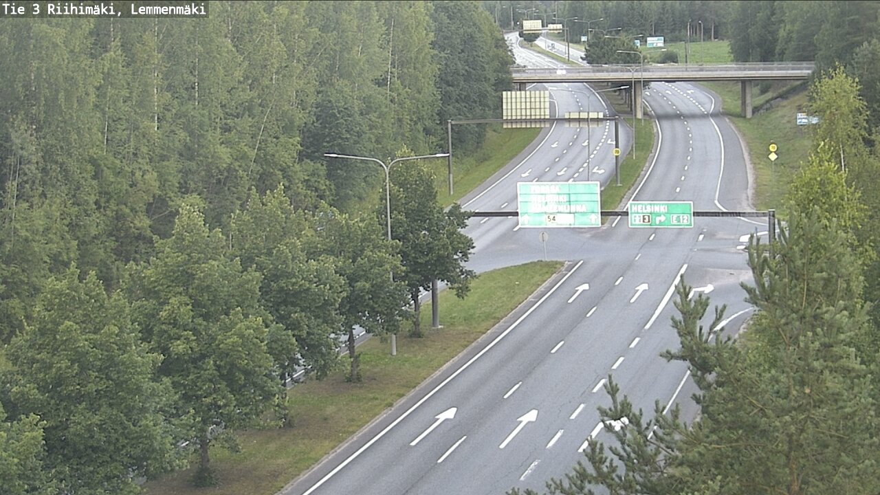 Weather Camera Image Road 3 Riihimäki, Lemmenmäki, Riihimäki, Kanta-Häme