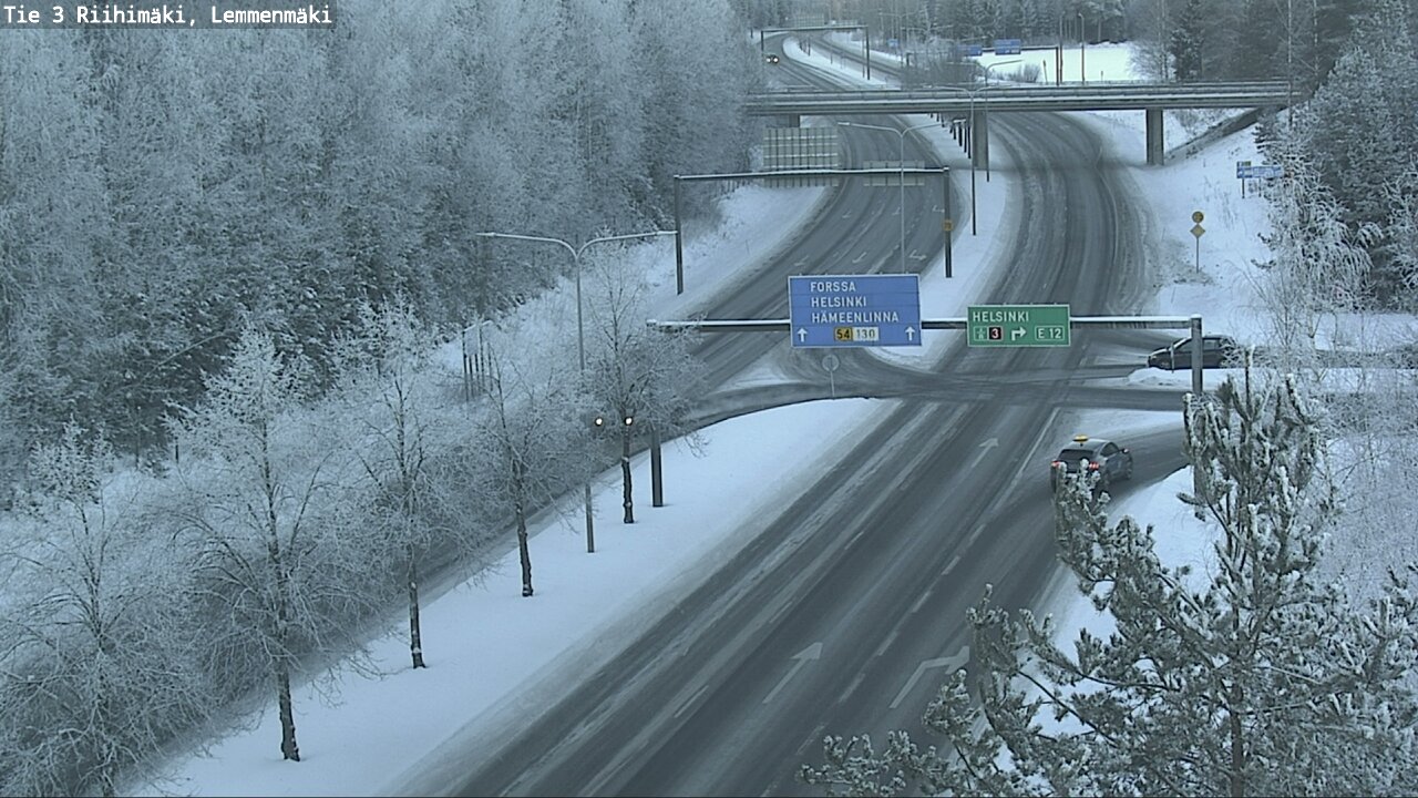 Weather Camera Image Road 3 Riihimäki, Lemmenmäki, Riihimäki, Kanta-Häme