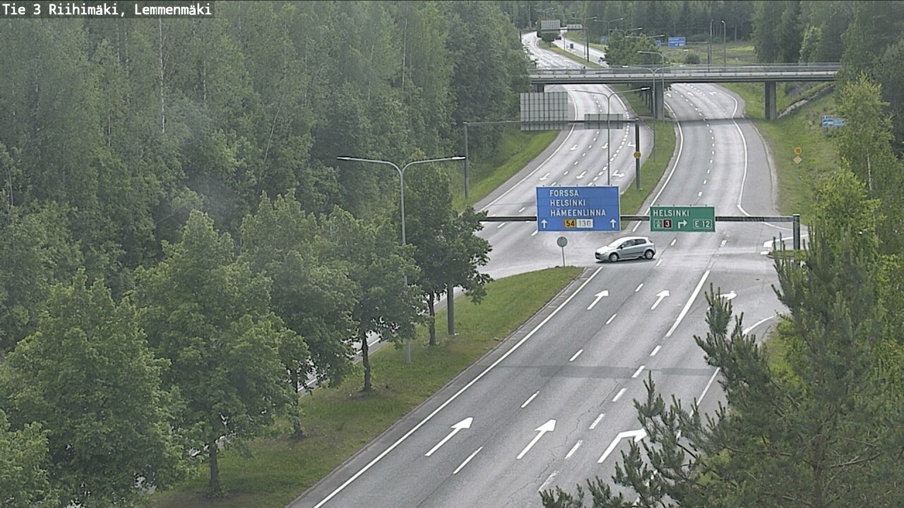 Kelikamerat Kuva Tie 3 Riihimäki, Lemmenmäki, Riihimäki, Kanta-Häme