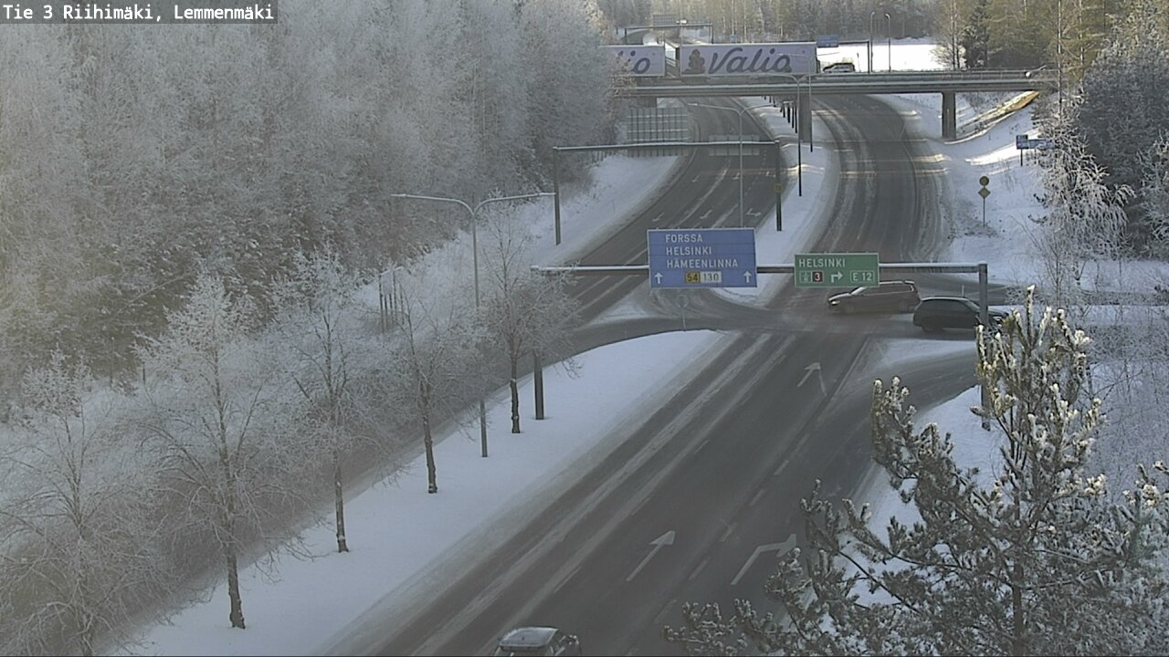 Weather Camera Image Road 3 Riihimäki, Lemmenmäki, Riihimäki, Kanta-Häme