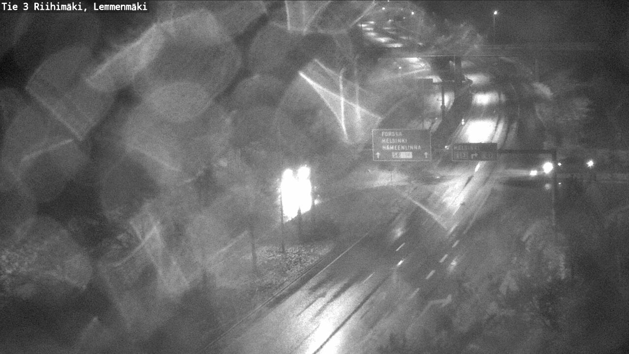 Weather Camera Image Road 3 Riihimäki, Lemmenmäki, Riihimäki, Kanta-Häme