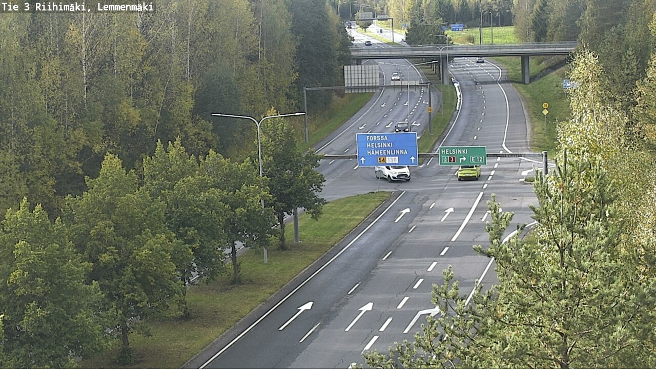 Weather Camera Image Road 3 Riihimäki, Lemmenmäki, Riihimäki, Kanta-Häme