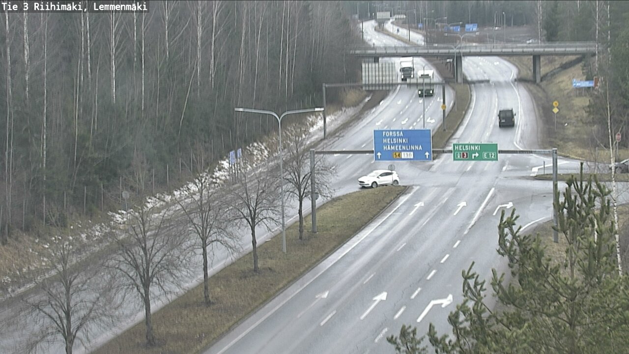 Kelikamerat Kuva Tie 3 Riihimäki, Lemmenmäki, Riihimäki, Kanta-Häme