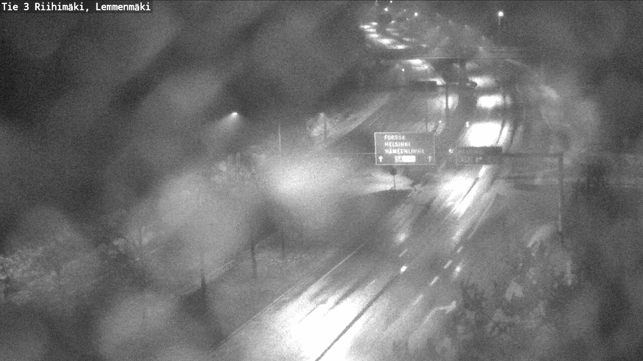 Weather Camera Image Road 3 Riihimäki, Lemmenmäki, Riihimäki, Kanta-Häme