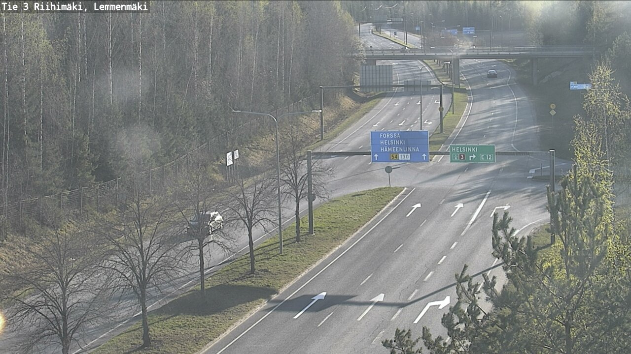Weather Camera Image Road 3 Riihimäki, Lemmenmäki, Riihimäki, Kanta-Häme