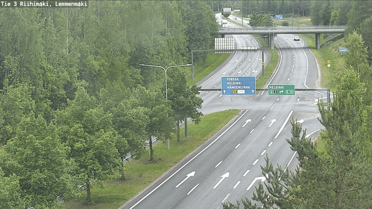 Kelikamerat Kuva Tie 3 Riihimäki, Lemmenmäki, Riihimäki, Kanta-Häme