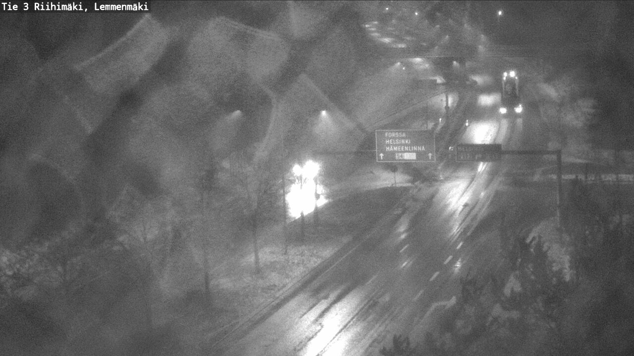 Weather Camera Image Road 3 Riihimäki, Lemmenmäki, Riihimäki, Kanta-Häme