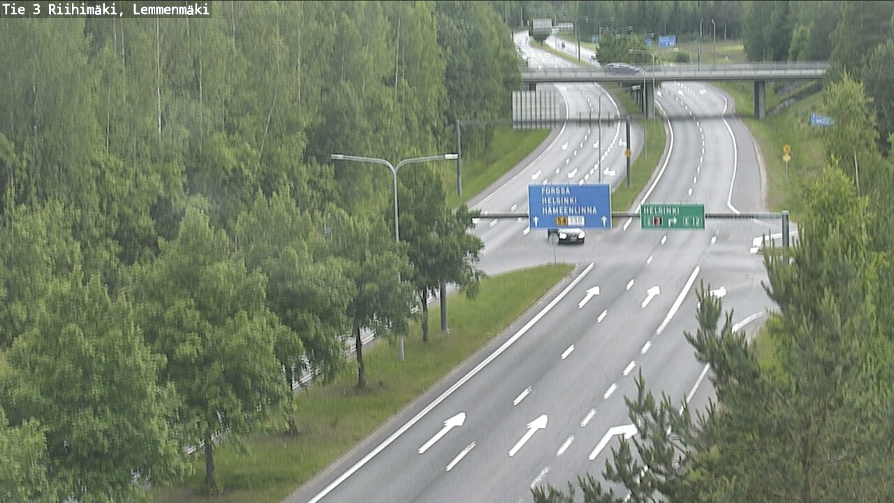 Kelikamerat Kuva Tie 3 Riihimäki, Lemmenmäki, Riihimäki, Kanta-Häme