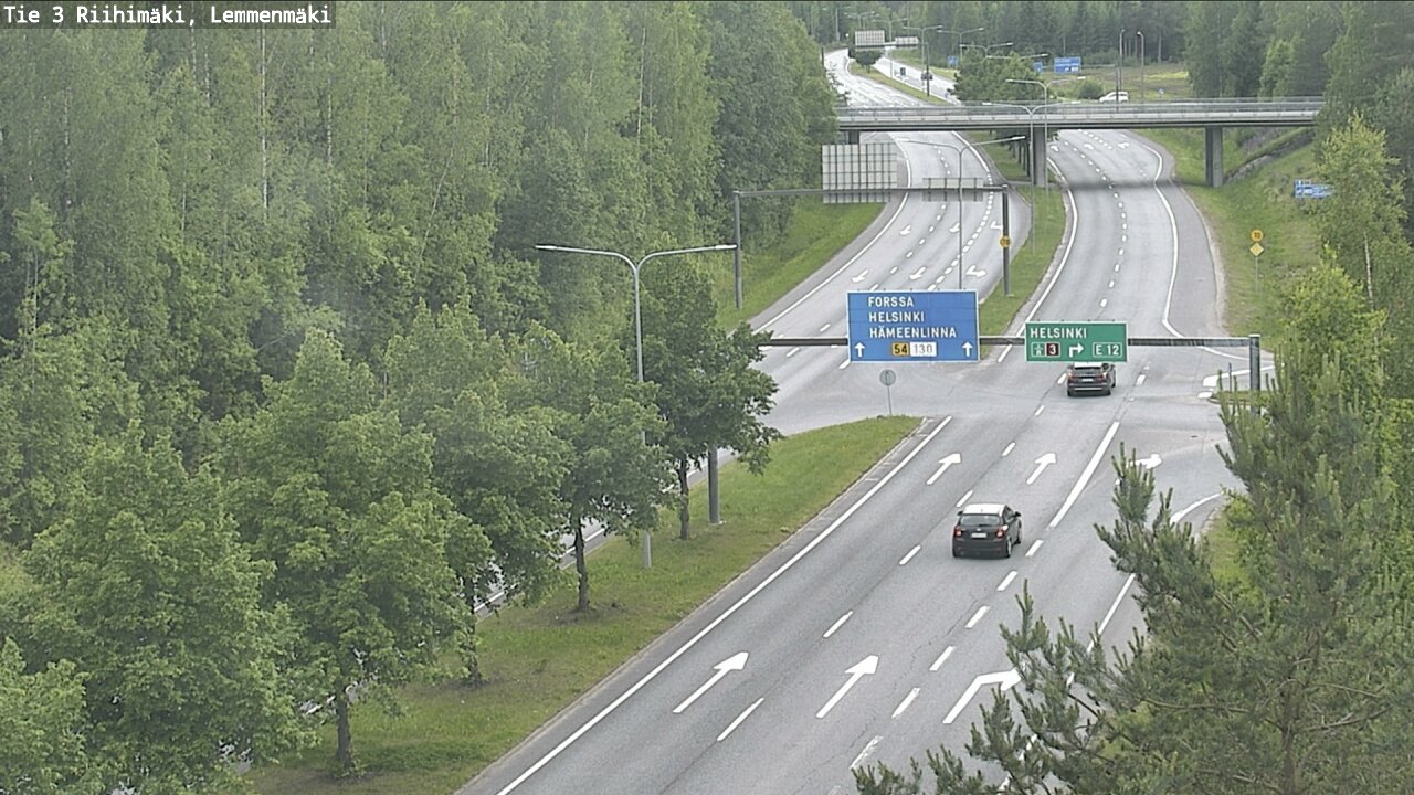 Kelikamerat Kuva Tie 3 Riihimäki, Lemmenmäki, Riihimäki, Kanta-Häme