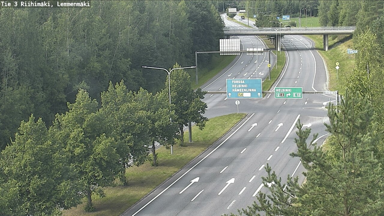 Kelikamerat Kuva Tie 3 Riihimäki, Lemmenmäki, Riihimäki, Kanta-Häme