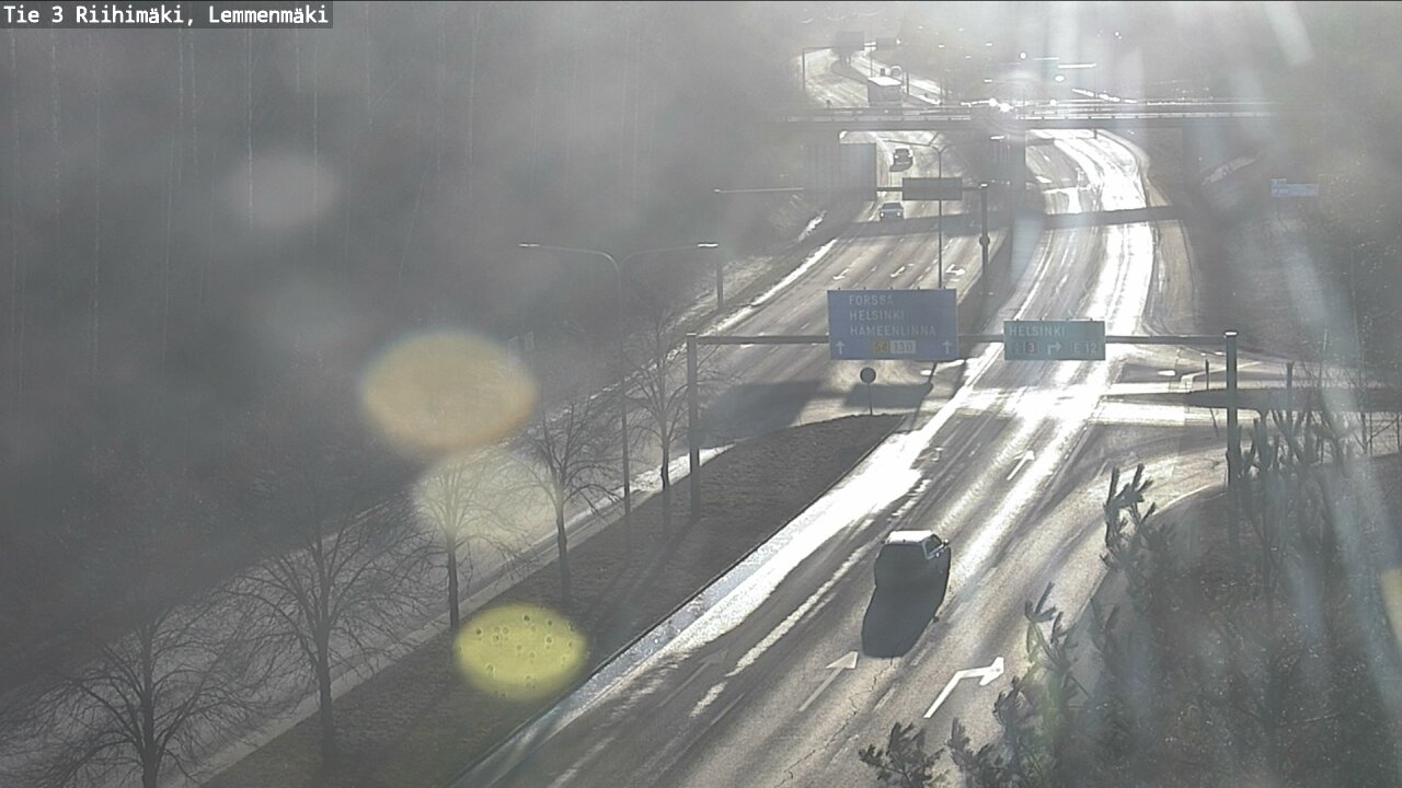 Weather Camera Image Road 3 Riihimäki, Lemmenmäki, Riihimäki, Kanta-Häme