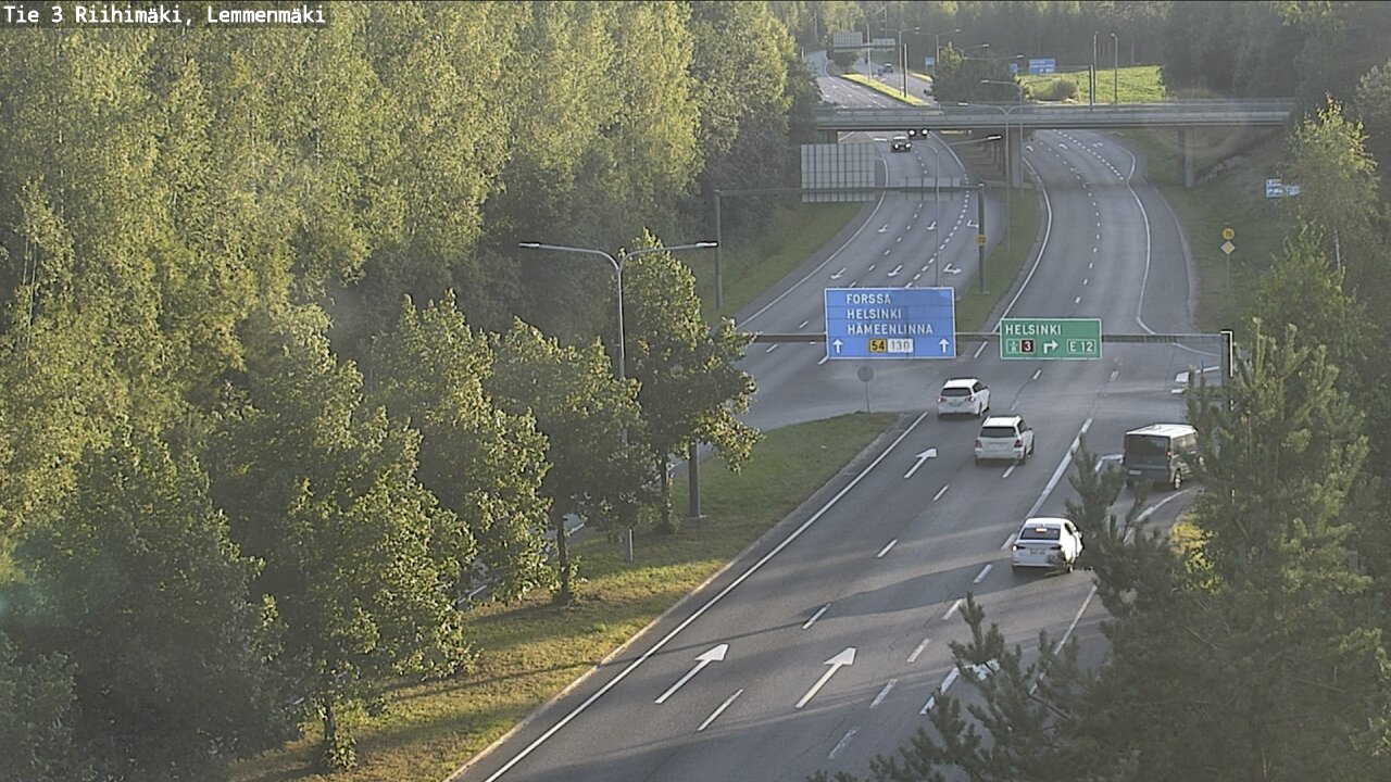 Kelikamerat Kuva Tie 3 Riihimäki, Lemmenmäki, Riihimäki, Kanta-Häme
