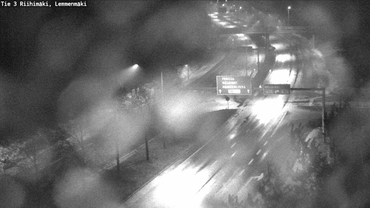 Weather Camera Image Road 3 Riihimäki, Lemmenmäki, Riihimäki, Kanta-Häme