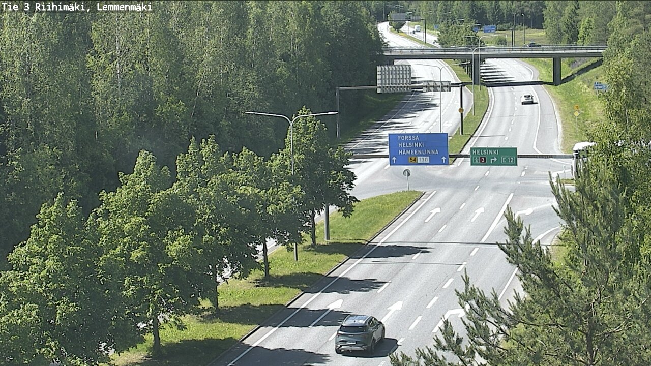 Kelikamerat Kuva Tie 3 Riihimäki, Lemmenmäki, Riihimäki, Kanta-Häme