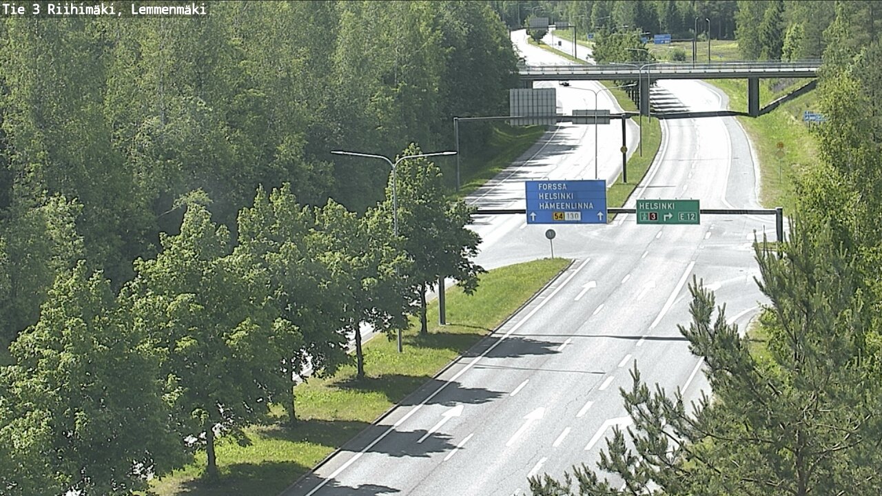 Kelikamerat Kuva Tie 3 Riihimäki, Lemmenmäki, Riihimäki, Kanta-Häme