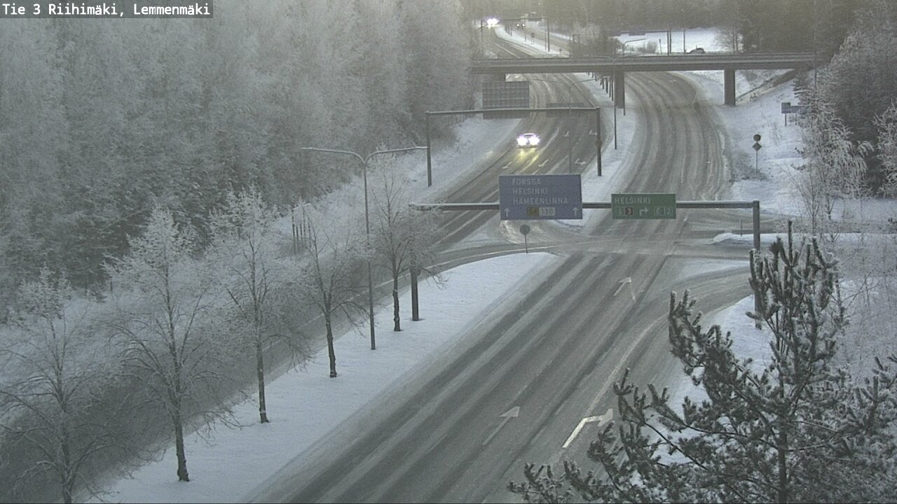 Weather Camera Image Road 3 Riihimäki, Lemmenmäki, Riihimäki, Kanta-Häme