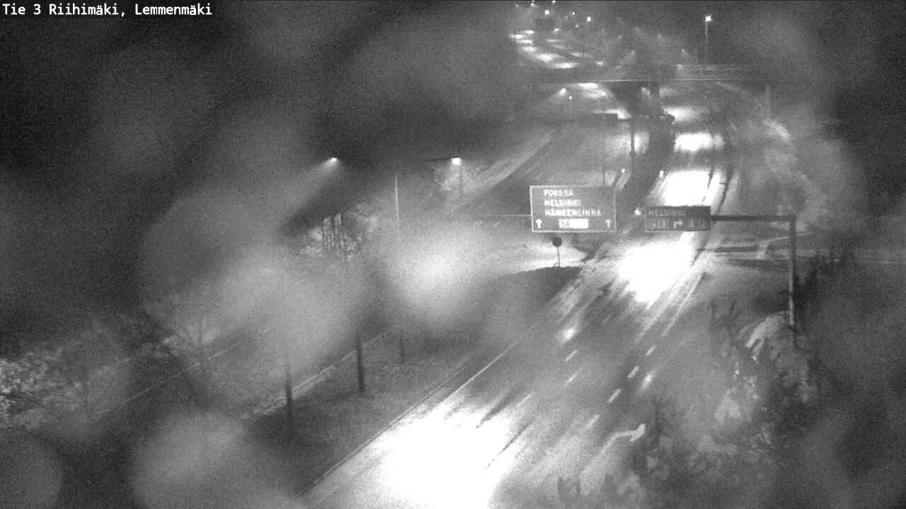 Weather Camera Image Road 3 Riihimäki, Lemmenmäki, Riihimäki, Kanta-Häme