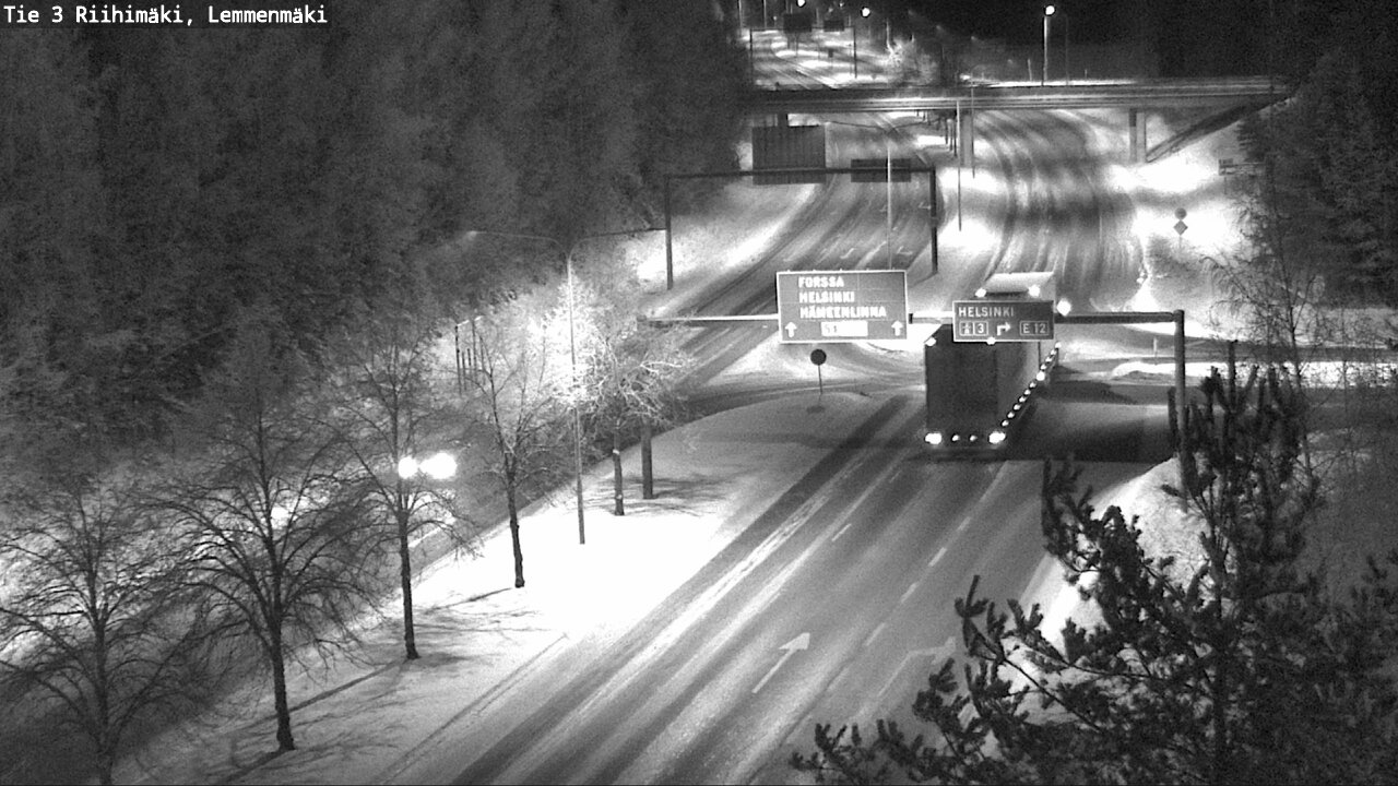 Weather Camera Image Väg 3 Riihimäki, Lemmenmäki, Riihimäki, Kanta-Häme
