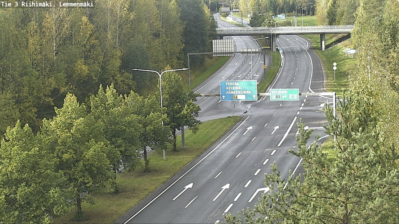 Weather Camera Image Road 3 Riihimäki, Lemmenmäki, Riihimäki, Kanta-Häme