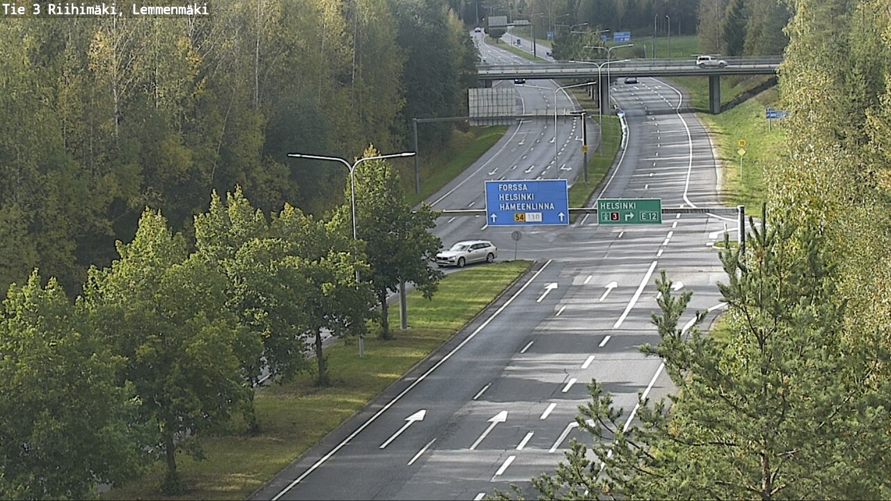 Weather Camera Image Road 3 Riihimäki, Lemmenmäki, Riihimäki, Kanta-Häme