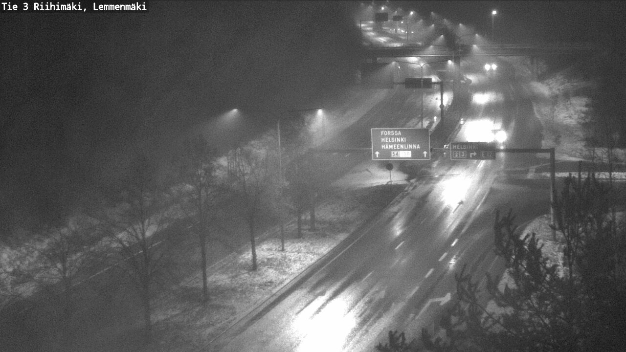 Weather Camera Image Road 3 Riihimäki, Lemmenmäki, Riihimäki, Kanta-Häme