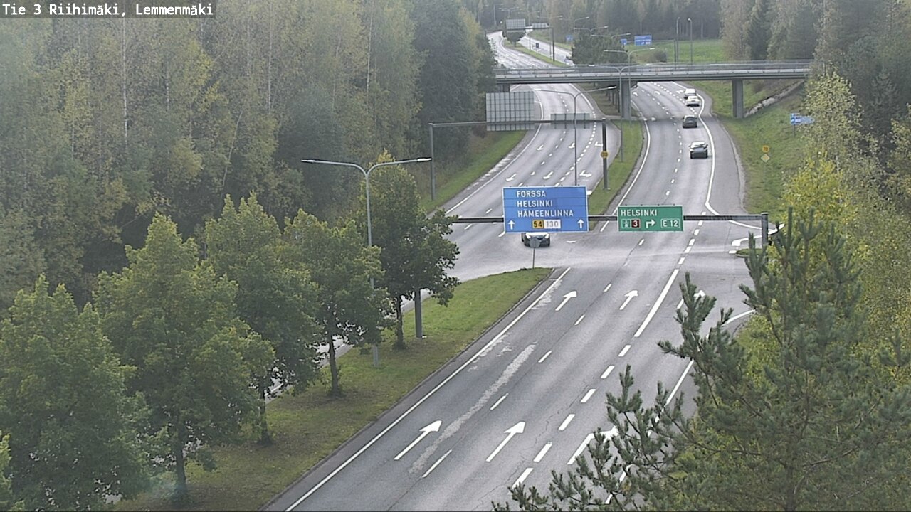 Kelikamerat Kuva Tie 3 Riihimäki, Lemmenmäki, Riihimäki, Kanta-Häme