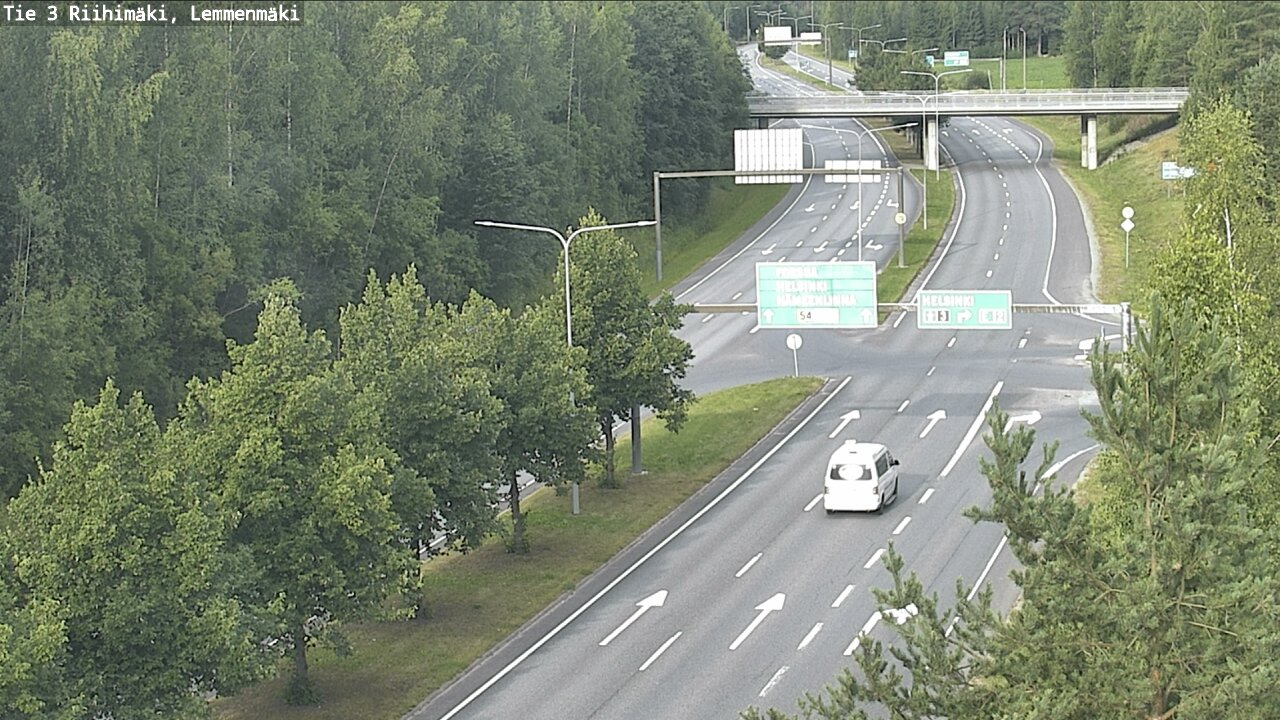 Weather Camera Image Road 3 Riihimäki, Lemmenmäki, Riihimäki, Kanta-Häme