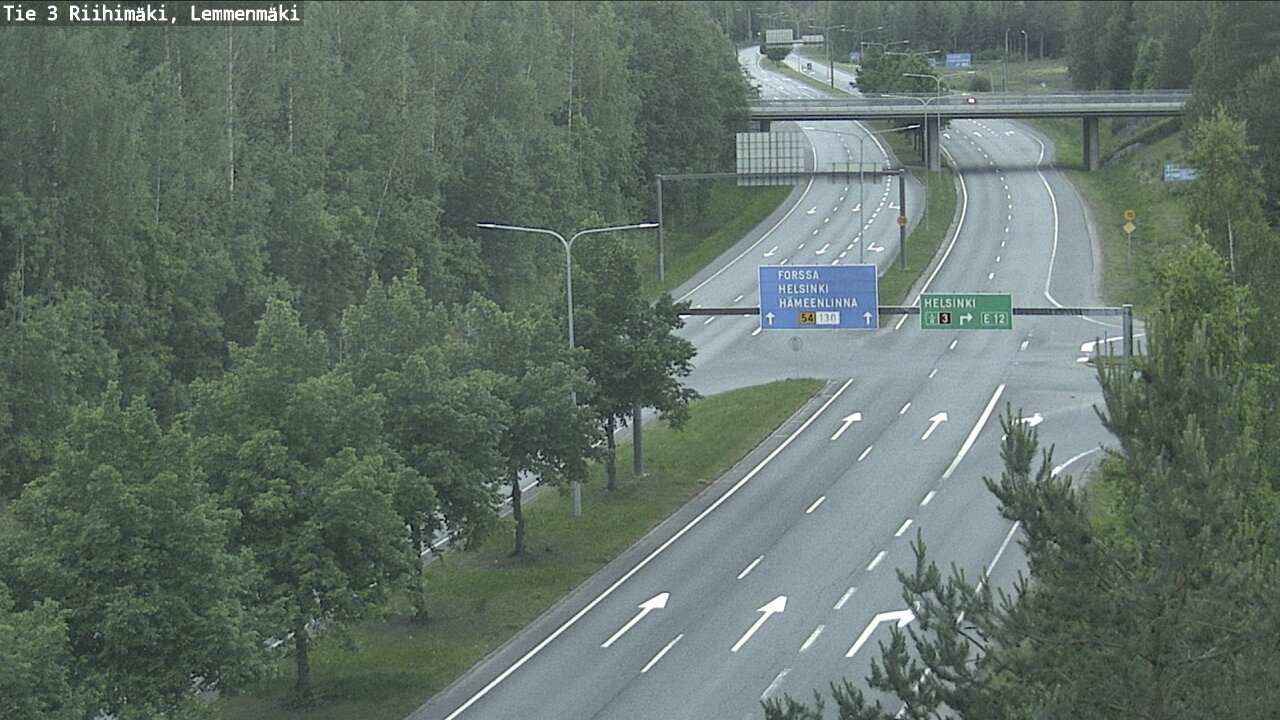 Kelikamerat Kuva Tie 3 Riihimäki, Lemmenmäki, Riihimäki, Kanta-Häme