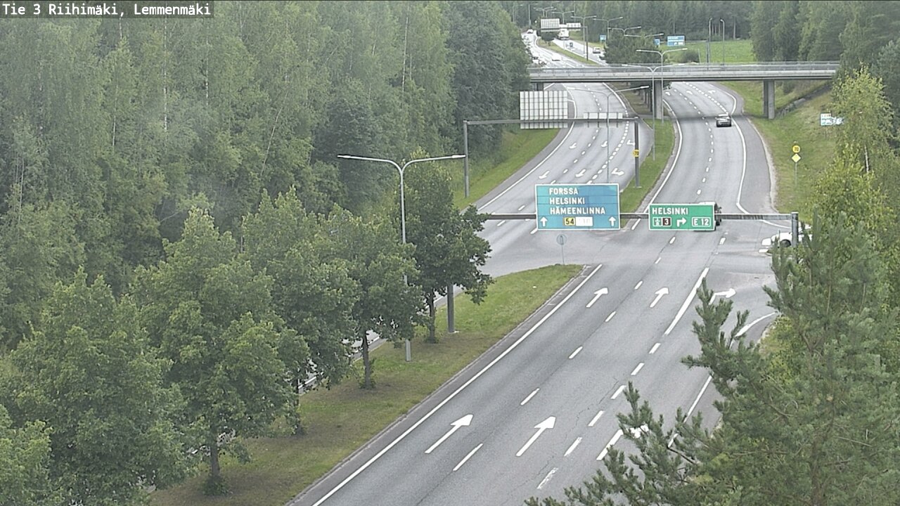 Kelikamerat Kuva Tie 3 Riihimäki, Lemmenmäki, Riihimäki, Kanta-Häme