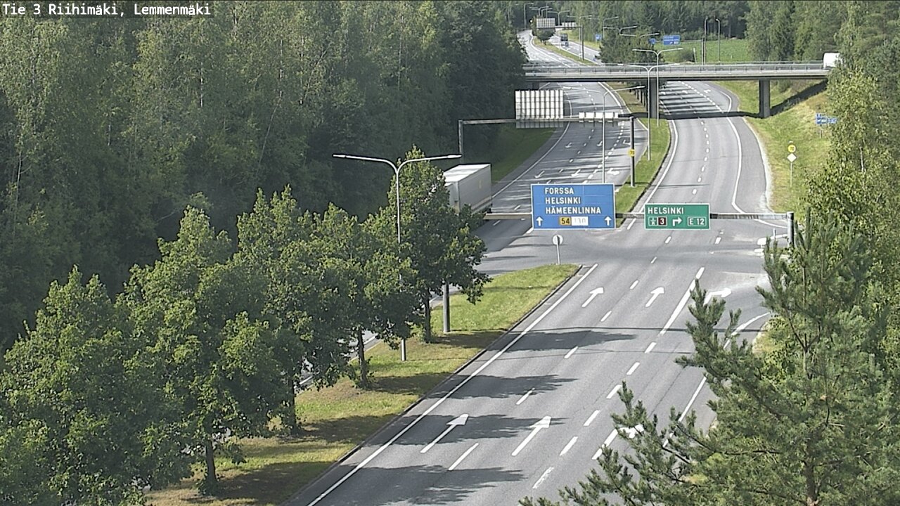 Kelikamerat Kuva Tie 3 Riihimäki, Lemmenmäki, Riihimäki, Kanta-Häme