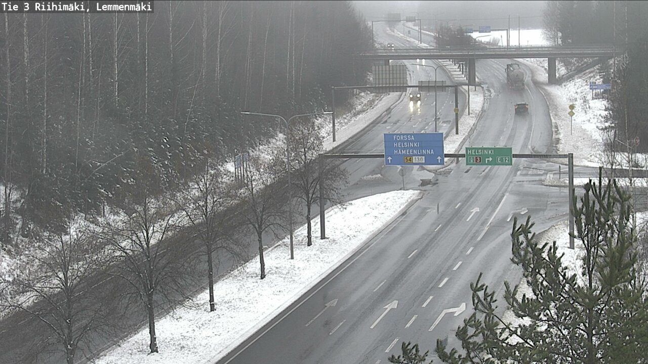 Weather Camera Image Road 3 Riihimäki, Lemmenmäki, Riihimäki, Kanta-Häme