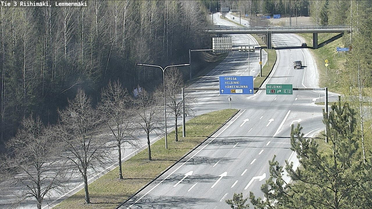 Kelikamerat Kuva Tie 3 Riihimäki, Lemmenmäki, Riihimäki, Kanta-Häme