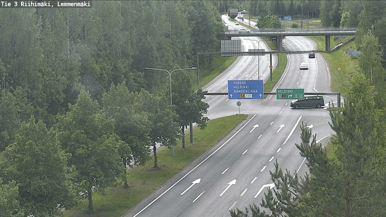 Kelikamerat Kuva Tie 3 Riihimäki, Lemmenmäki, Riihimäki, Kanta-Häme