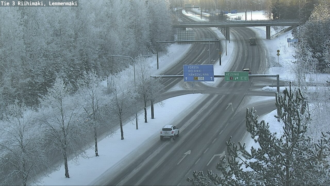 Weather Camera Image Road 3 Riihimäki, Lemmenmäki, Riihimäki, Kanta-Häme