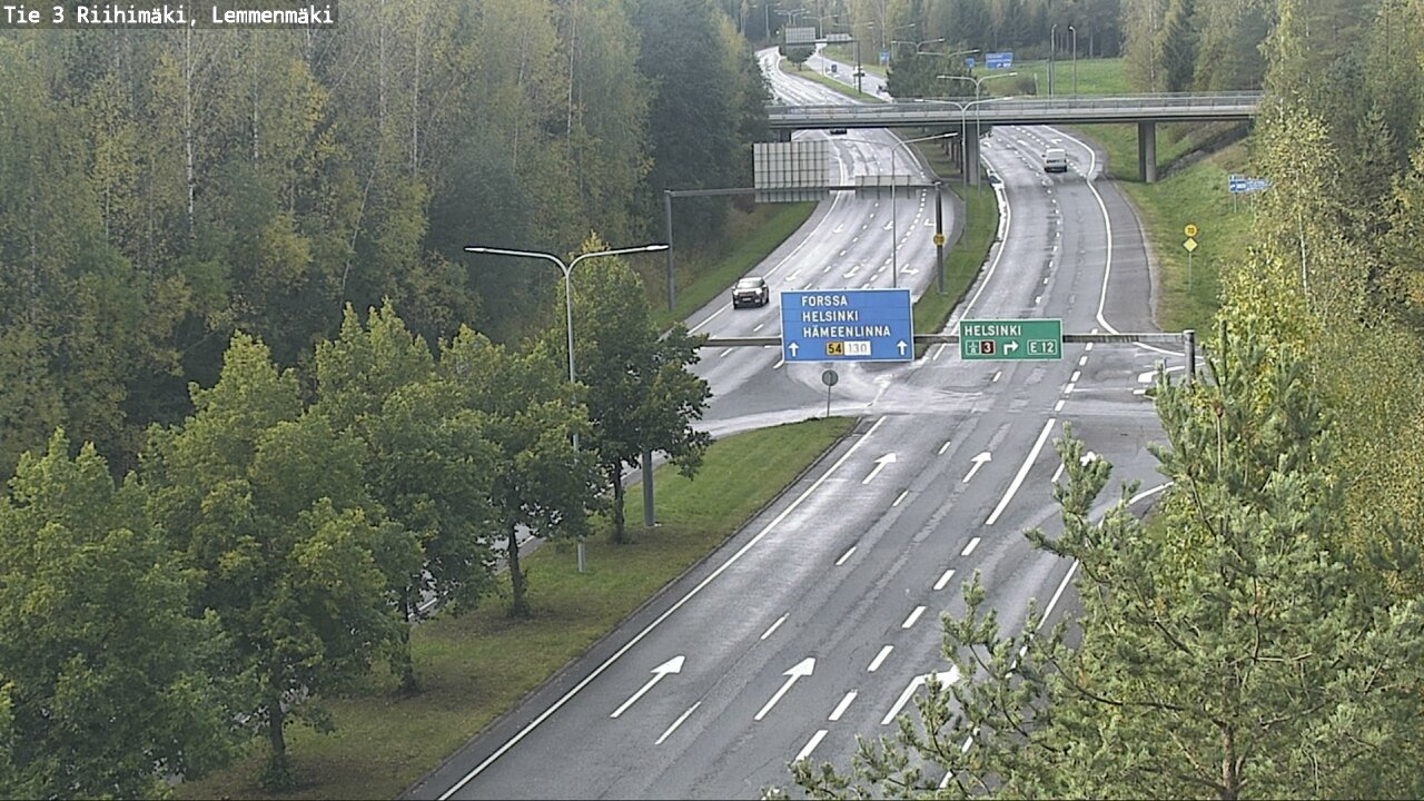 Weather Camera Image Road 3 Riihimäki, Lemmenmäki, Riihimäki, Kanta-Häme
